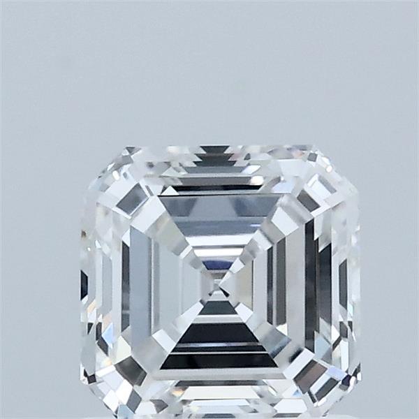 1.05 Carat Asscher Shaped, Ideal Cut, E Color, VVS2 Clarity, IGI Certified Lab Grown Diamond