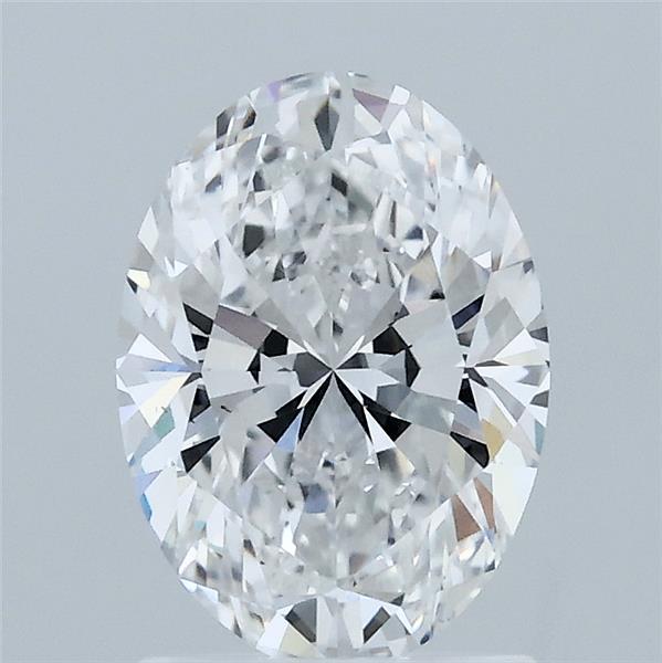 1.50 Carat Oval Shaped, Ideal Cut, D Color, VS1 Clarity, IGI Certified Lab Grown Diamond