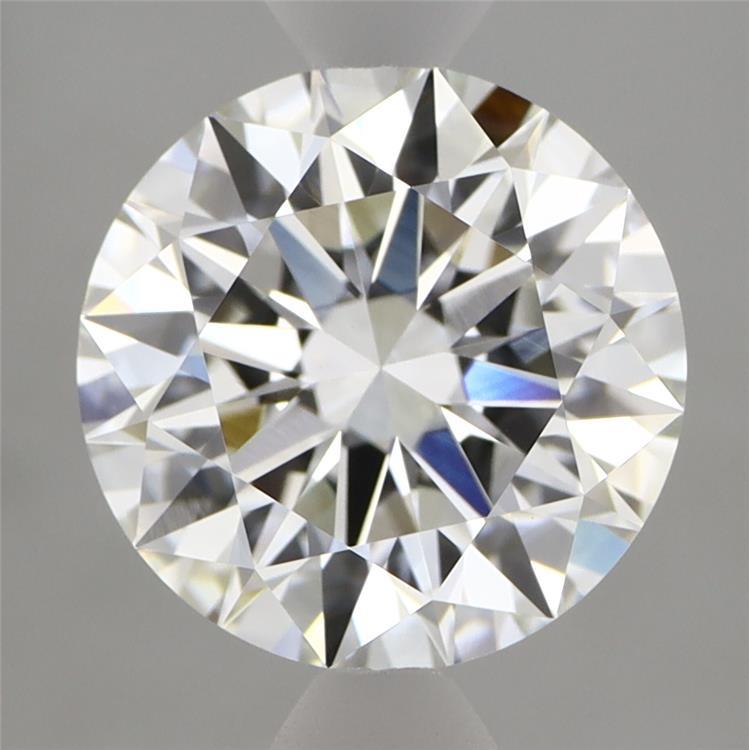 3.10 Carat Round Shaped, Ideal Cut, E Color, VVS2 Clarity, IGI Certified Lab Grown Diamond