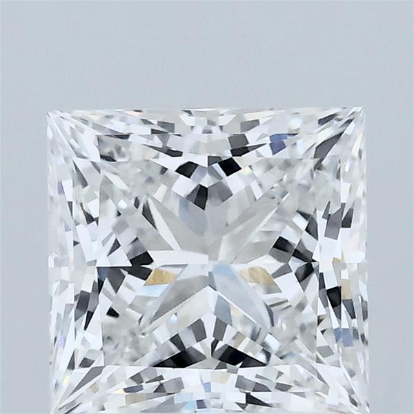 2.05 Carat Princess Shaped, Ideal Cut, E Color, VVS1 Clarity, IGI Certified Lab Grown Diamond