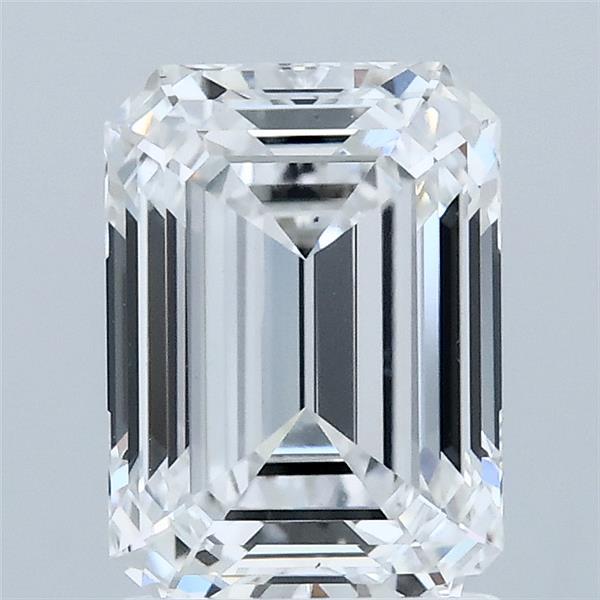 2.01 Carat Emerald Shaped, Ideal Cut, E Color, VS1 Clarity, IGI Certified Lab Grown Diamond