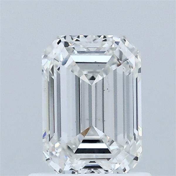 1.04 Carat Emerald Shaped, Ideal Cut, F Color, VS1 Clarity, IGI Certified Lab Grown Diamond