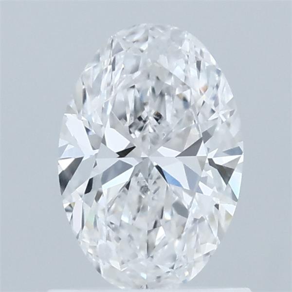 0.91 Carat Oval Shaped, Ideal Cut, D Color, VVS2 Clarity, IGI Certified Lab Grown Diamond