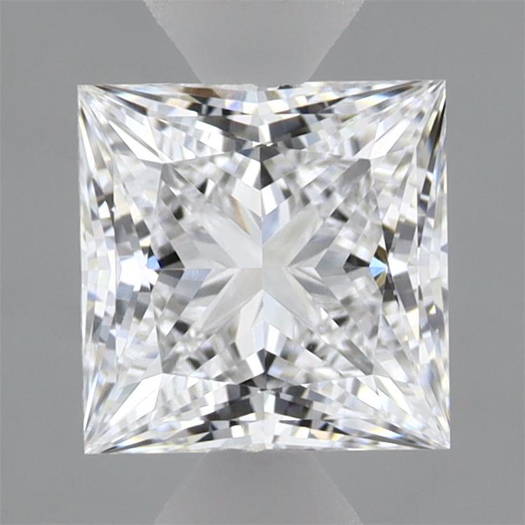 1.55 Carat Princess Shaped, Ideal Cut, D Color, VVS1 Clarity, IGI Certified Lab Grown Diamond