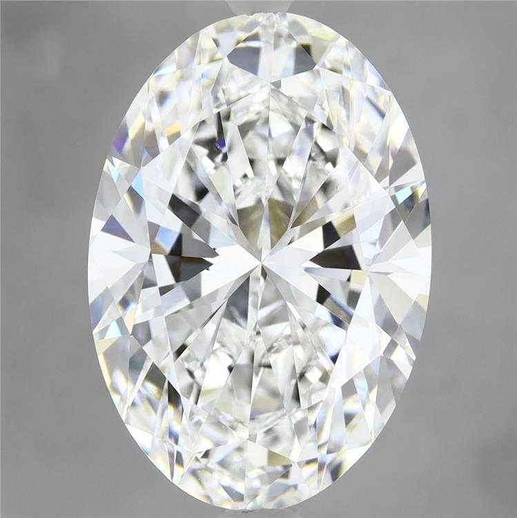 7.34 Carat Oval Shaped, Ideal Cut, E Color, VVS2 Clarity, IGI Certified Lab Grown Diamond