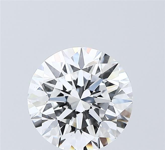 2.00 Carat Round Shaped, Excellent Cut, D Color, VS1 Clarity, IGI Certified Lab Grown Diamond