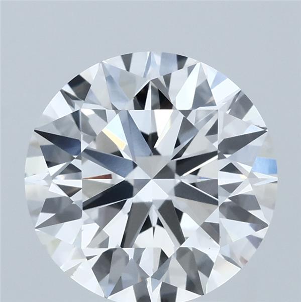 3.06 Carat Round Shaped, Ideal Cut, E Color, VS1 Clarity, IGI Certified Lab Grown Diamond