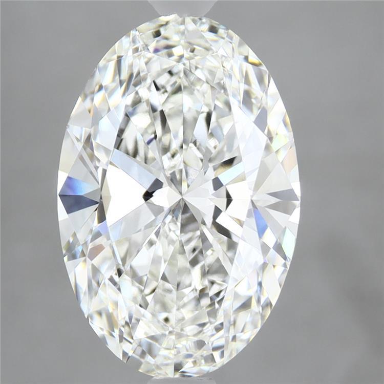 4.56 Carat Oval Shaped, Ideal Cut, F Color, VVS2 Clarity, IGI Certified Lab Grown Diamond