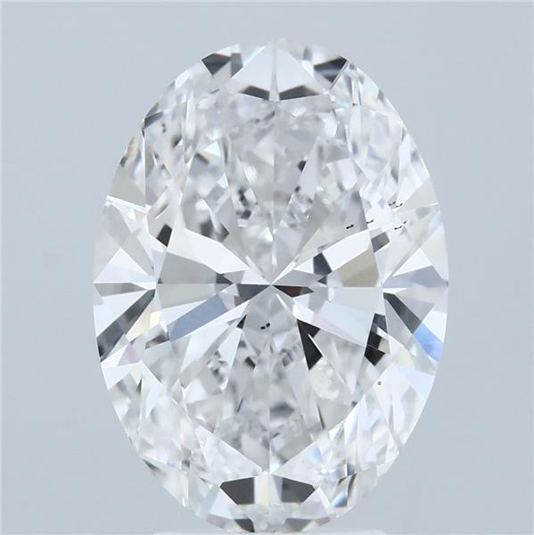 4.00 Carat Oval Shaped, Ideal Cut, E Color, VS2 Clarity, IGI Certified Lab Grown Diamond