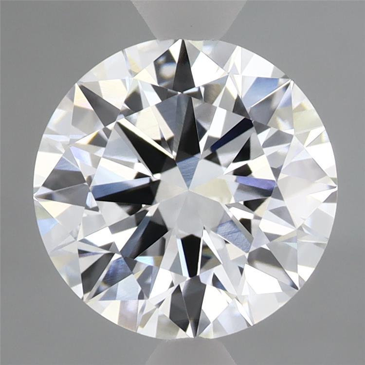 2.61 Carat Round Shaped, Excellent Cut, D Color, VVS2 Clarity, IGI Certified Lab Grown Diamond