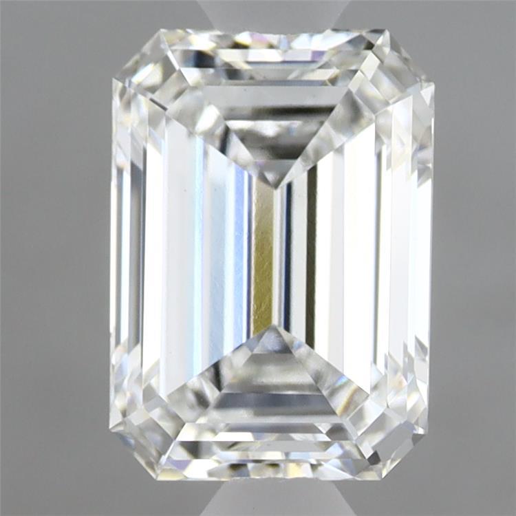 1.77 Carat Emerald Shaped, Ideal Cut, E Color, VVS2 Clarity, IGI Certified Lab Grown Diamond