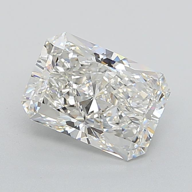 2.01 Carat Radiant Shaped, Ideal Cut, G Color, VS1 Clarity, IGI Certified Lab Grown Diamond