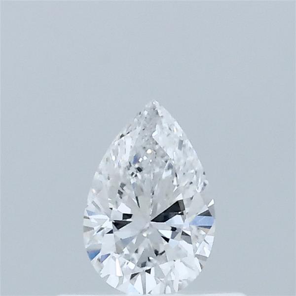 0.32 Carat Pear Shaped, Very Good Cut, D Color, VS1 Clarity, IGI Certified Lab Grown Diamond