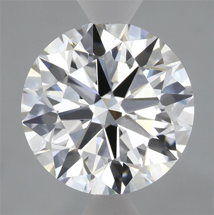 2.80 Carat Round Shaped, Ideal Cut, F Color, VVS2 Clarity, IGI Certified Lab Grown Diamond