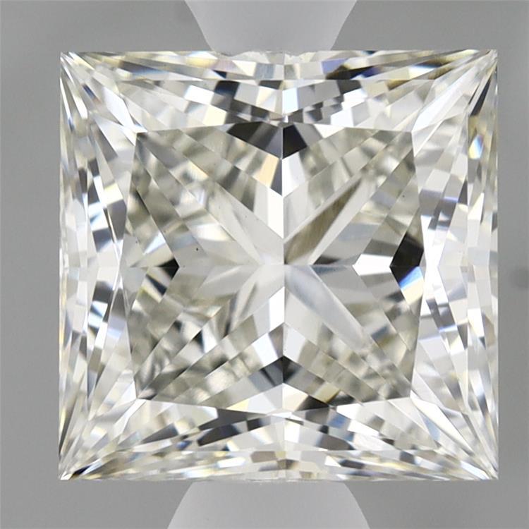 2.34 Carat Princess Shaped, Ideal Cut, H Color, VS1 Clarity, IGI Certified Lab Grown Diamond