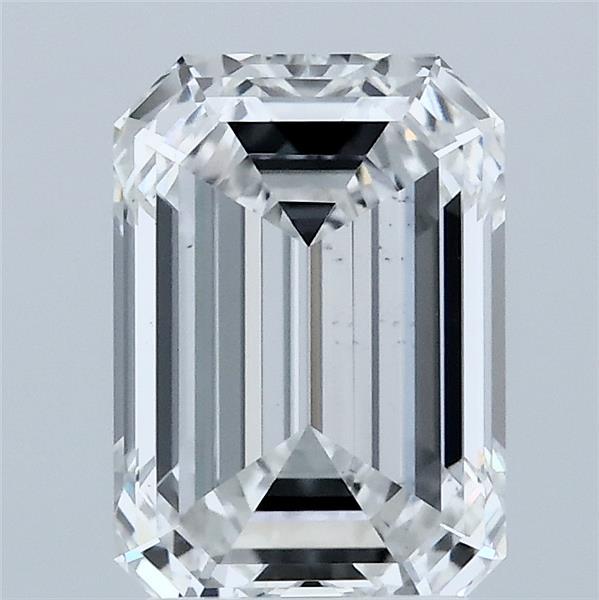 2.25 Carat Emerald Shaped, Ideal Cut, D Color, VS1 Clarity, IGI Certified Lab Grown Diamond