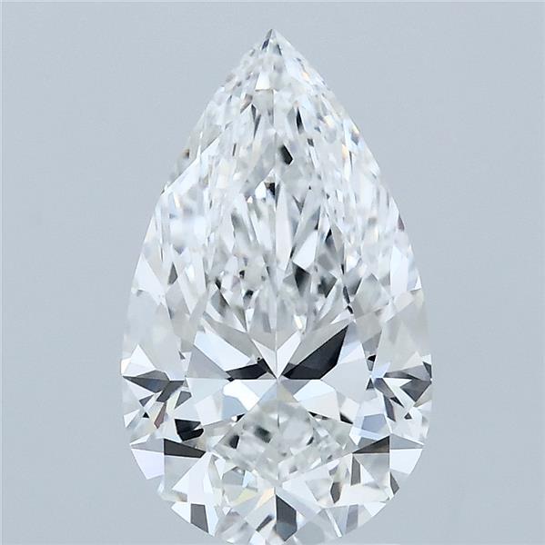 2.00 Carat Pear Shaped, Ideal Cut, E Color, VVS2 Clarity, IGI Certified Lab Grown Diamond