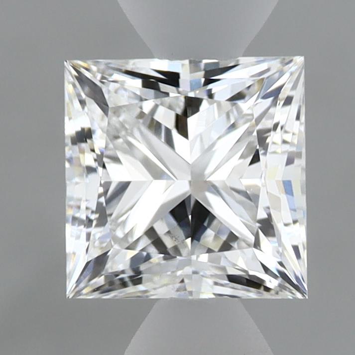 1.50 Carat Princess Shaped, Ideal Cut, D Color, VS1 Clarity, IGI Certified Lab Grown Diamond