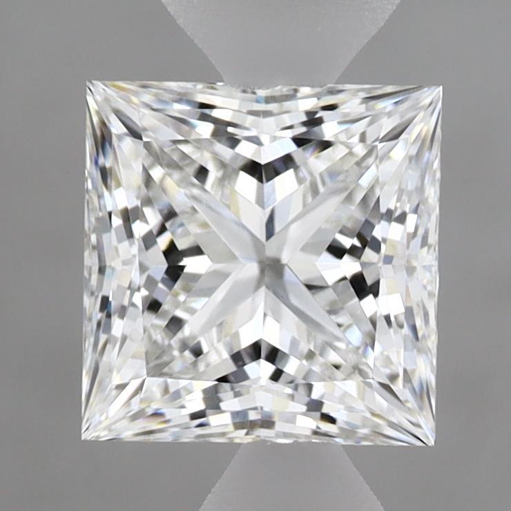 1.60 Carat Princess Shaped, Ideal Cut, E Color, VVS2 Clarity, IGI Certified Lab Grown Diamond