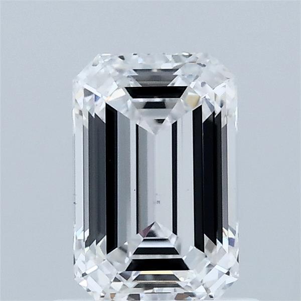 1.03 Carat Emerald Shaped, Ideal Cut, D Color, VS1 Clarity, IGI Certified Lab Grown Diamond