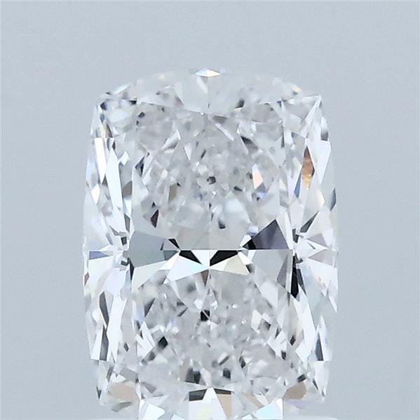 1.53 Carat Cushion Shaped, Ideal Cut, D Color, VVS2 Clarity, IGI Certified Lab Grown Diamond