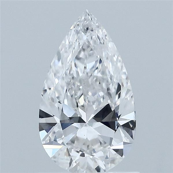 1.00 Carat Pear Shaped, Ideal Cut, E Color, VS1 Clarity, IGI Certified Lab Grown Diamond