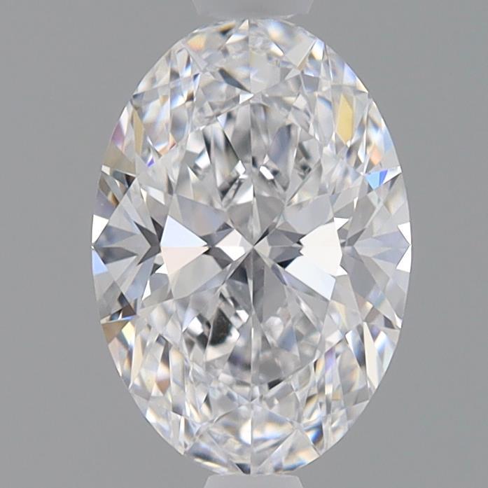 0.97 Carat Oval Shaped, Ideal Cut, D Color, VS1 Clarity, IGI Certified Lab Grown Diamond