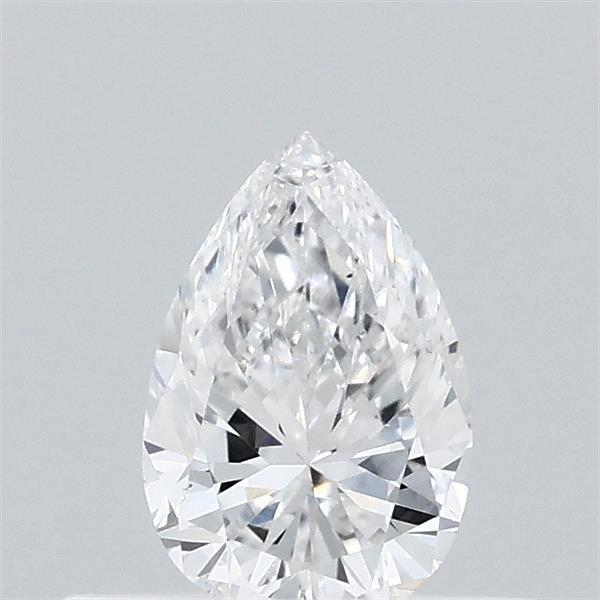 0.37 Carat Pear Shaped, Excellent Cut, D Color, VS1 Clarity, IGI Certified Lab Grown Diamond