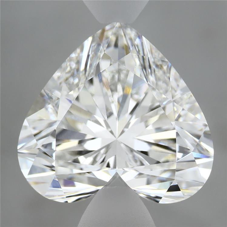 5.08 Carat Heart Shaped, Ideal Cut, E Color, VS1 Clarity, IGI Certified Lab Grown Diamond
