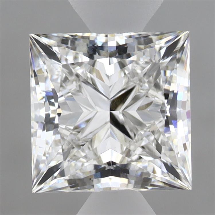 1.91 Carat Princess Shaped, Ideal Cut, E Color, VVS2 Clarity, IGI Certified Lab Grown Diamond