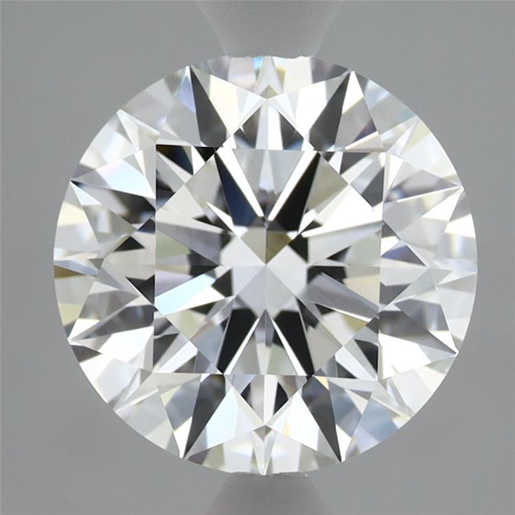 3.06 Carat Round Shaped, Ideal Cut, F Color, VVS2 Clarity, IGI Certified Lab Grown Diamond