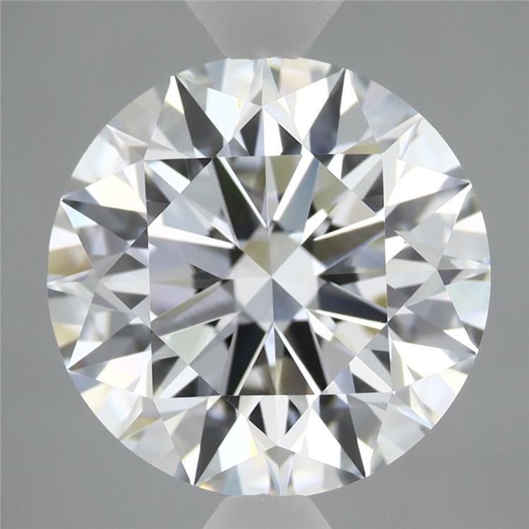 4.09 Carat Round Shaped, Ideal Cut, E Color, VVS2 Clarity, IGI Certified Lab Grown Diamond