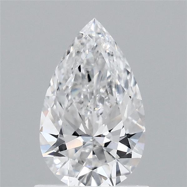 0.93 Carat Pear Shaped, Ideal Cut, D Color, VS1 Clarity, IGI Certified Lab Grown Diamond