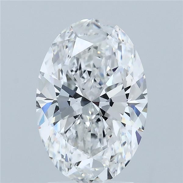 2.73 Carat Oval Shaped, Excellent Cut, E Color, VVS2 Clarity, IGI Certified Lab Grown Diamond