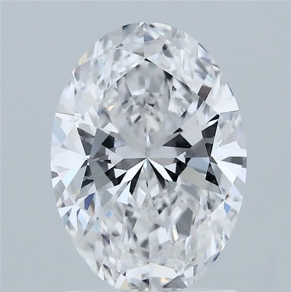 1.59 Carat Oval Shaped, Ideal Cut, D Color, VS1 Clarity, IGI Certified Lab Grown Diamond