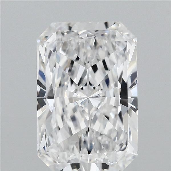 3.23 Carat Radiant Shaped, Ideal Cut, D Color, VVS1 Clarity, IGI Certified Lab Grown Diamond