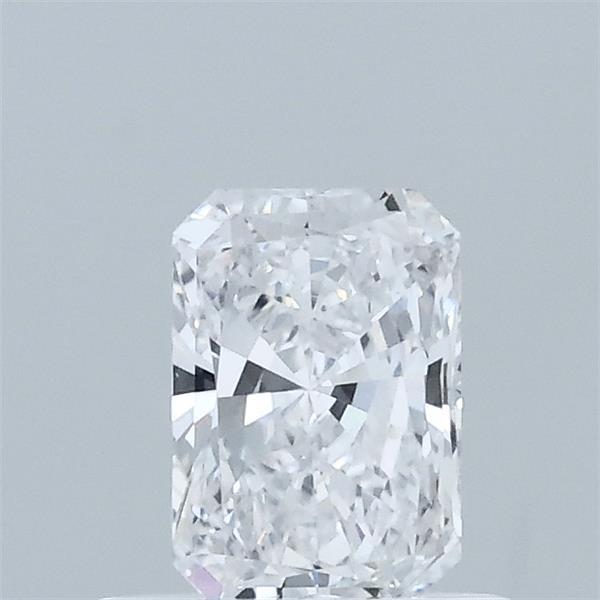 0.55 Carat Radiant Shaped, Excellent Cut, D Color, VS1 Clarity, IGI Certified Lab Grown Diamond
