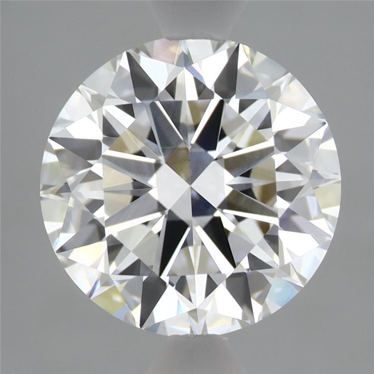 3.01 Carat Round Shaped, Excellent Cut, E Color, VVS2 Clarity, IGI Certified Lab Grown Diamond