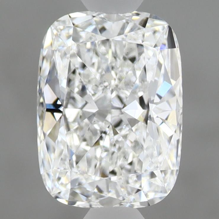 1.59 Carat Cushion Shaped, Ideal Cut, E Color, VS2 Clarity, IGI Certified Lab Grown Diamond
