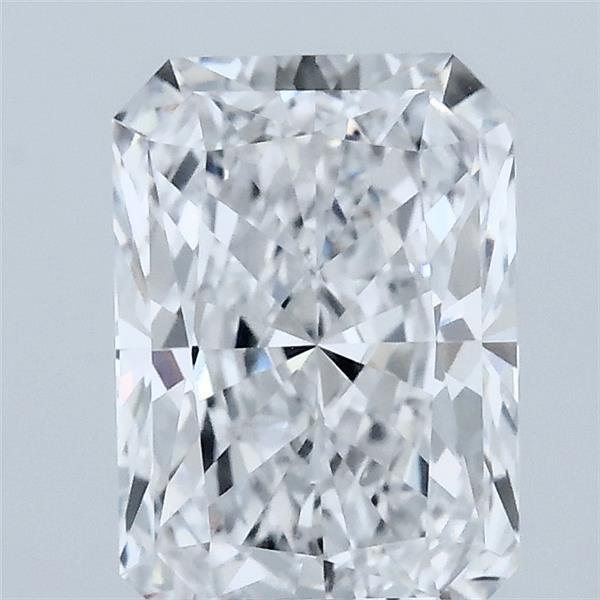 2.09 Carat Radiant Shaped, Ideal Cut, D Color, VVS1 Clarity, IGI Certified Lab Grown Diamond