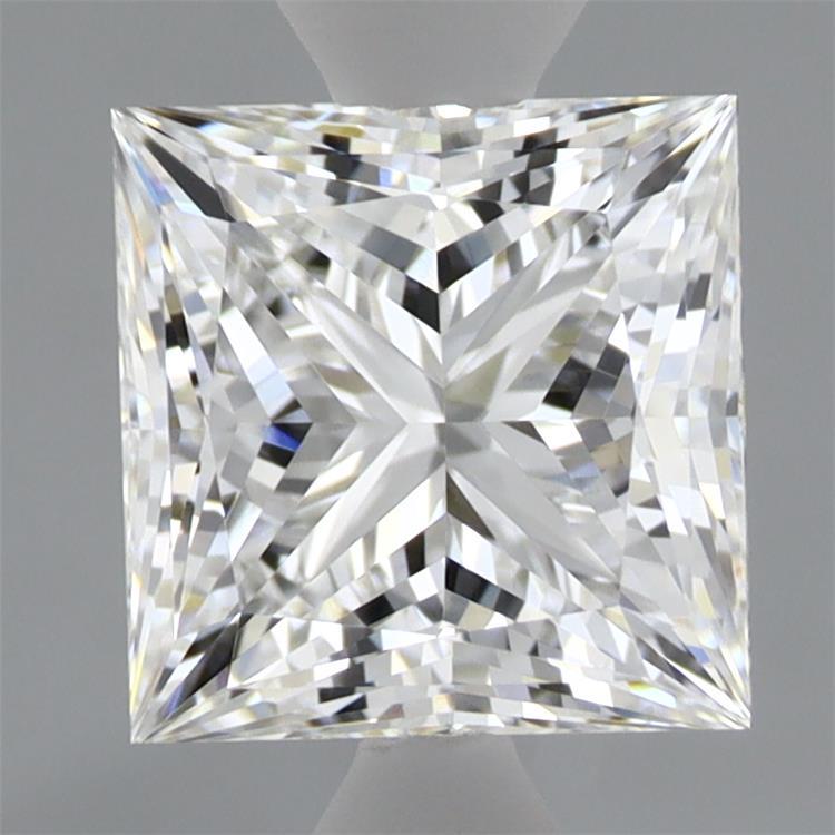1.82 Carat Princess Shaped, Ideal Cut, E Color, VVS2 Clarity, IGI Certified Lab Grown Diamond