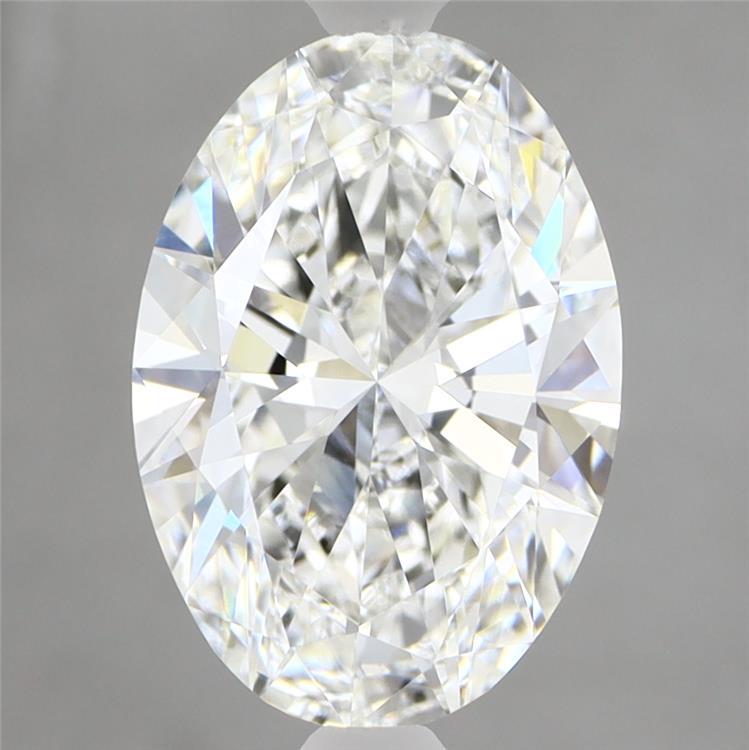 2.80 Carat Oval Shaped, Excellent Cut, D Color, VVS2 Clarity, IGI Certified Lab Grown Diamond
