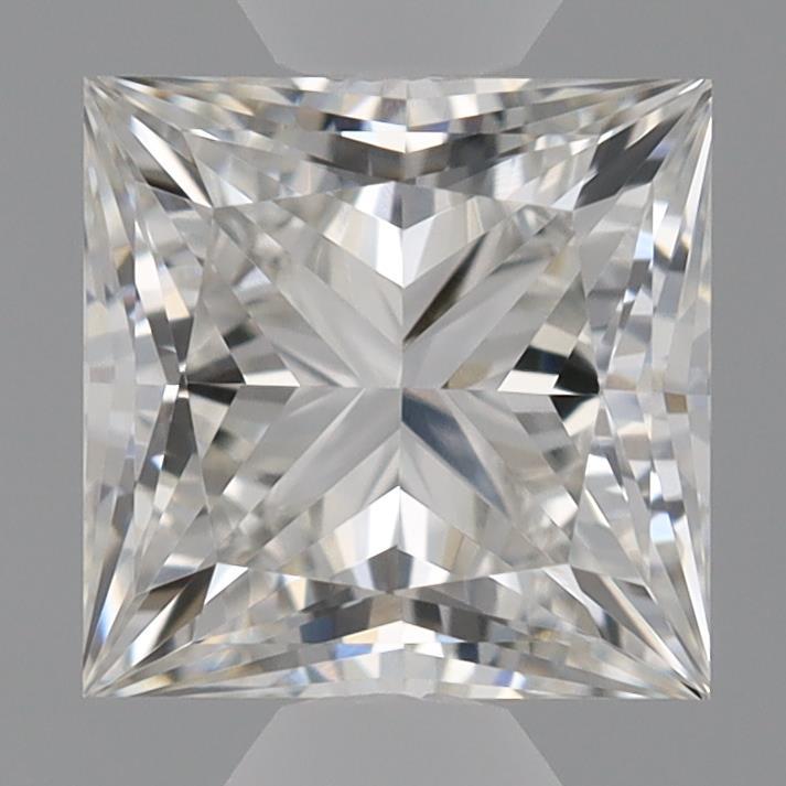 0.76 Carat Princess Shaped, Ideal Cut, G Color, VVS1 Clarity, IGI Certified Lab Grown Diamond