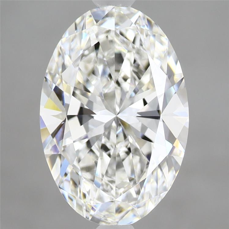 2.72 Carat Oval Shaped, Ideal Cut, F Color, VVS2 Clarity, IGI Certified Lab Grown Diamond