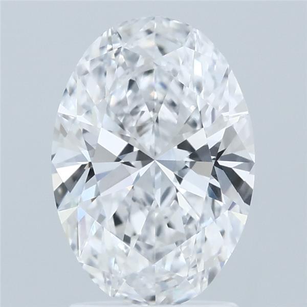 2.05 Carat Oval Shaped, Ideal Cut, D Color, VVS1 Clarity, IGI Certified Lab Grown Diamond