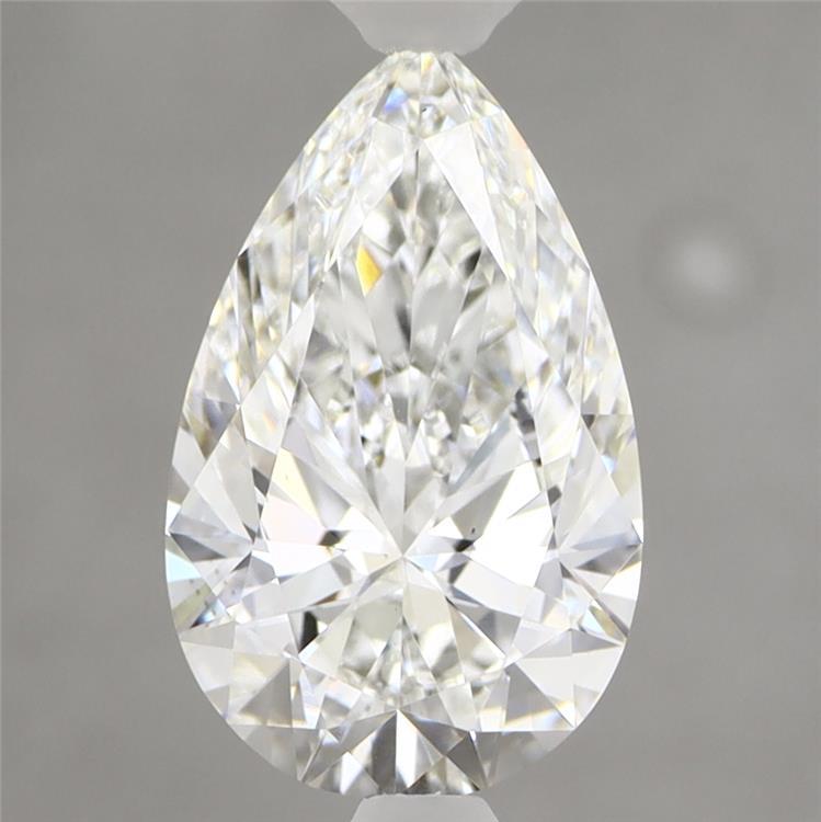 2.06 Carat Pear Shaped, Ideal Cut, E Color, VS1 Clarity, IGI Certified Lab Grown Diamond