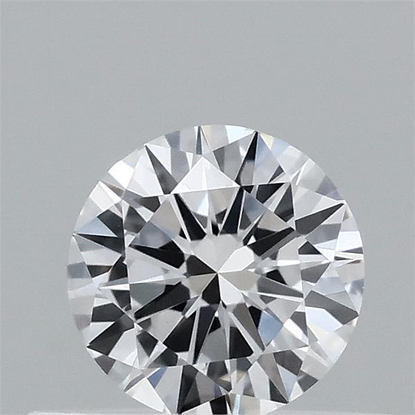 0.37 Carat Round Shaped, Very Good Cut, D Color, VVS2 Clarity, IGI Certified Lab Grown Diamond