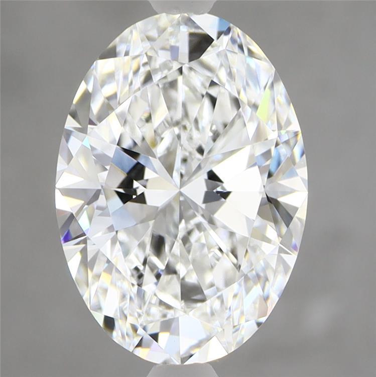 2.97 Carat Oval Shaped, Excellent Cut, E Color, VVS2 Clarity, IGI Certified Lab Grown Diamond