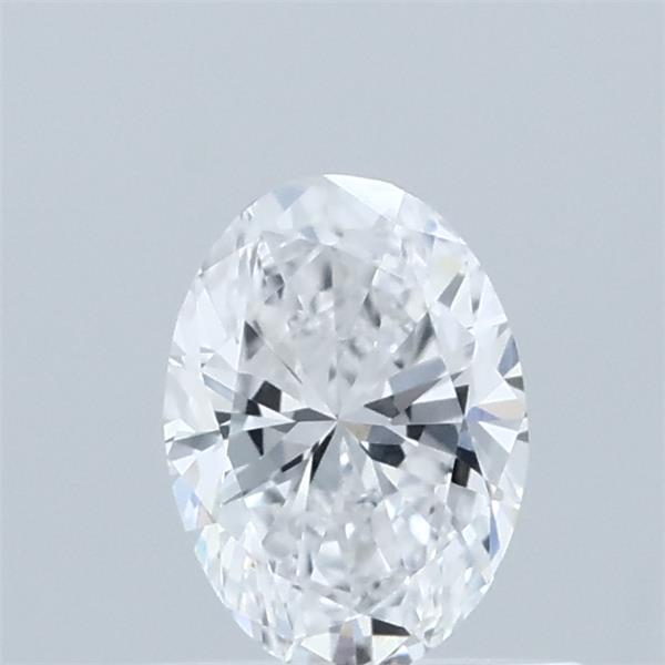 0.54 Carat Oval Shaped, Excellent Cut, D Color, VVS2 Clarity, IGI Certified Lab Grown Diamond