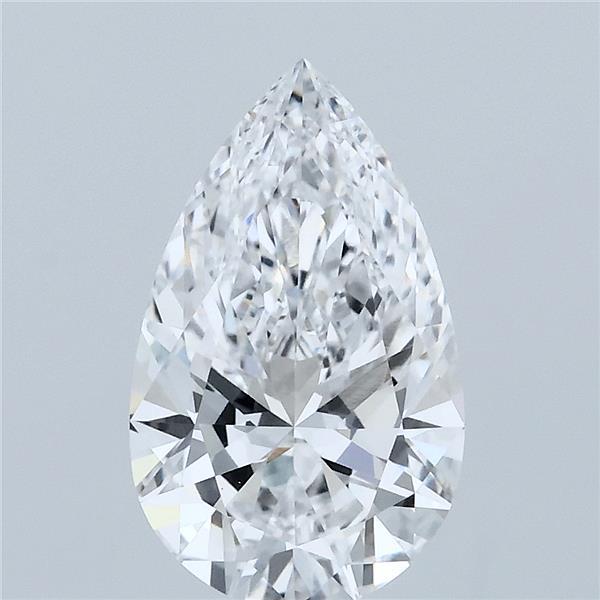 2.08 Carat Pear Shaped, Ideal Cut, D Color, VS1 Clarity, IGI Certified Lab Grown Diamond
